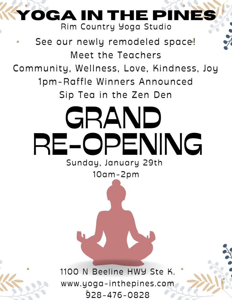 Yoga In The Pines Logo