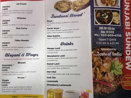 Menu photo 2 Punjabi Sundew Aloha, OR