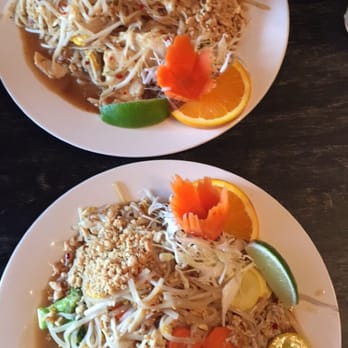 Thai Spice - Veggie and chicken Pad Thai. Huge portions for lunch! - Thai Near Me - Hendersonville, North Carolina Thai Spice - Veggie and chicken Pad Thai. Huge portions for lunch! - Thai Near Me - Hendersonville, North Carolina