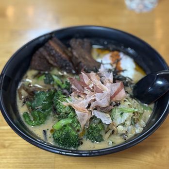 Origami Asian Grill - Spicy tonkotsu broth ramen + pork belly (customizable) - Asian Fusion Near Me - Sacramento, California Origami Asian Grill - Spicy tonkotsu broth ramen + pork belly (customizable) - Asian Fusion Near Me - Sacramento, California