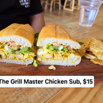 Cafe 33 - Cafe 33 - The Grill Master Chicken Sub, $15 - Coffee & Tea Near Me - Sacramento, California