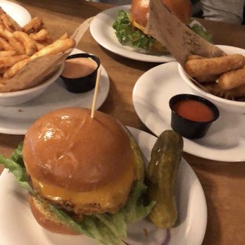 Soup N Burger - Cheeseburger, cheese fries, and mozzarella sticks. - Soup Near Me - Brooklyn, New York Soup N Burger - Cheeseburger, cheese fries, and mozzarella sticks. - Soup Near Me - Brooklyn, New York