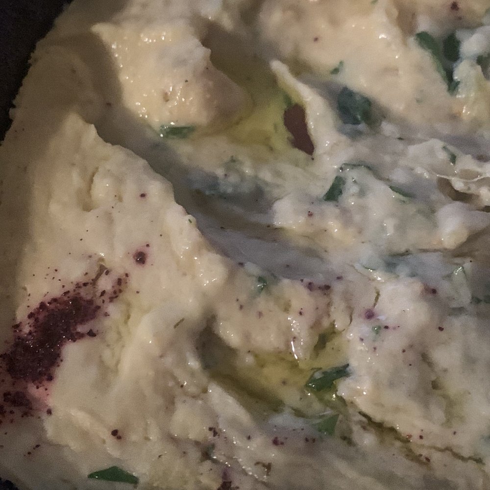 Pella Cafe - Hummus seasoned perfectly - Mediterranean Near Me - Jonesboro, Arkansas