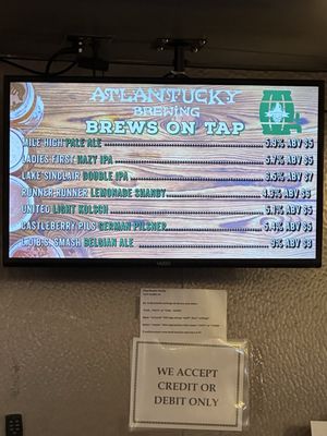 Menu photo 3 Atlantucky Brewing Atlanta, GA Menu photo 3 Atlantucky Brewing Atlanta, GA