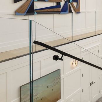 Glass Wall Systems - Interior Glass Railing with 9/16" laminate - Glass & Mirrors Near Me - Carlsbad, California Glass Wall Systems - Interior Glass Railing with 9/16" laminate - Glass & Mirrors Near Me - Carlsbad, California