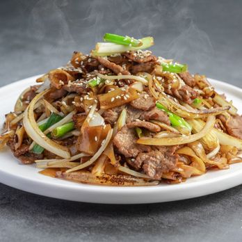 Baby Cafe - Dry Beef Chow Fun - Hong Kong Style Cafe Near Me - Brookline, Massachusetts