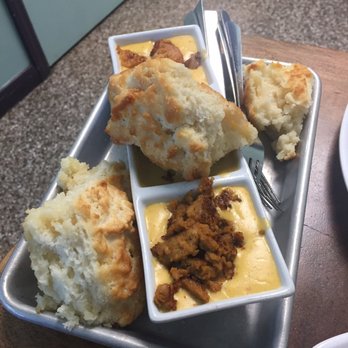 Biscuit Head - Gravy Sampler: Sausage, Chicken and Sweet Potato Coconut - Cafes Near Me - Asheville, North Carolina Biscuit Head - Gravy Sampler: Sausage, Chicken and Sweet Potato Coconut - Cafes Near Me - Asheville, North Carolina