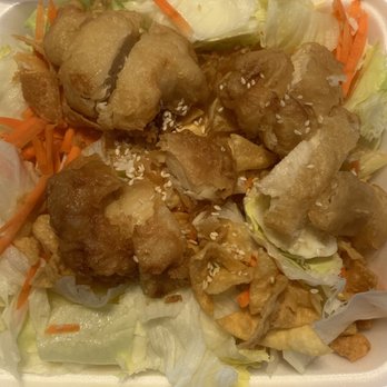 Friendly House - House Chicken Salad w/Lemon Dressing (not pictured); IG: @katzlundell - Chinese Near Me - Turlock, California