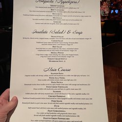 Nicola's Ristorante - Menu 3/1/23