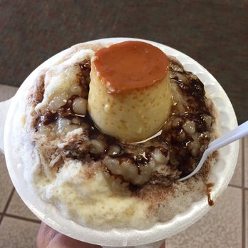 Ice Garden - Closeup :) chocolate oatmeal shave ice - Desserts Near Me - Aiea, Hawaii Ice Garden - Closeup :) chocolate oatmeal shave ice - Desserts Near Me - Aiea, Hawaii