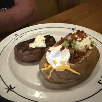 Saltgrass Steak House - My husbands dinner - Seafood Near Me - Stateline, Nevada