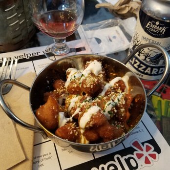 Irondequoit Beer Company - Kickin Kauliflower cauliflower wings - really good - Breweries Near Me - Rochester, New York
