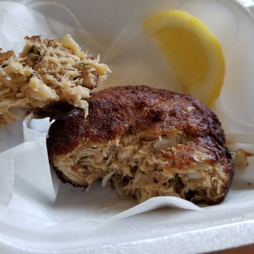 Don's Dock Seafood - Maryland crab cake. Full of crab! - Seafood Markets Near Me - Des Plaines, Illinois Don's Dock Seafood - Maryland crab cake. Full of crab! - Seafood Markets Near Me - Des Plaines, Illinois
