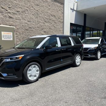 Capitol Kia - Our new car waiting for us! (Still with protective taping on.) - Car Dealers Near Me - San Jose, California