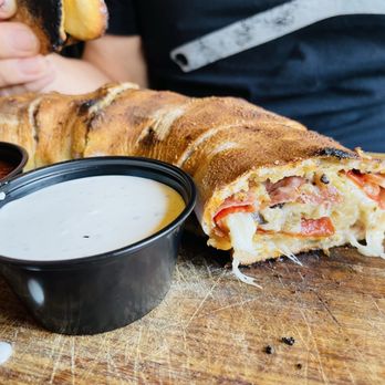 Sutter Buttes Brewing - Stromboli (filling) - Pubs Near Me - Yuba City, California Sutter Buttes Brewing - Stromboli (filling) - Pubs Near Me - Yuba City, California