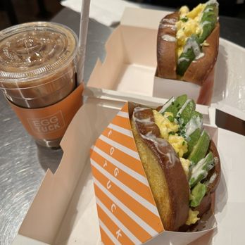 Egg Tuck - Avo egg sandwich with cold brew - Breakfast & Brunch Near Me - Chicago, Illinois Egg Tuck - Avo egg sandwich with cold brew - Breakfast & Brunch Near Me - Chicago, Illinois