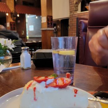 Los Molcajetes - Cheese cake and my view of the hockey game!! Win, win, win. - Mexican Near Me - Bakersfield, California Los Molcajetes - Cheese cake and my view of the hockey game!! Win, win, win. - Mexican Near Me - Bakersfield, California