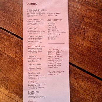 Tamalpie Pizzeria - Pizza Menu - Pizza Near Me - Mill Valley, California Tamalpie Pizzeria - Pizza Menu - Pizza Near Me - Mill Valley, California