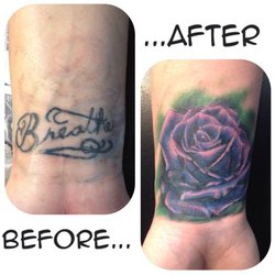 Riverside Tattoo - Cover up