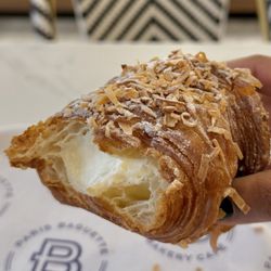 Paris Baguette - Coconut cream filled croissant