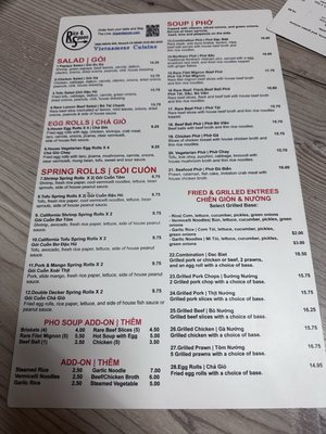 Menu photo 1 Rice and Spoon Vietnamese Cuisine Newark, CA Menu photo 1 Rice and Spoon Vietnamese Cuisine Newark, CA