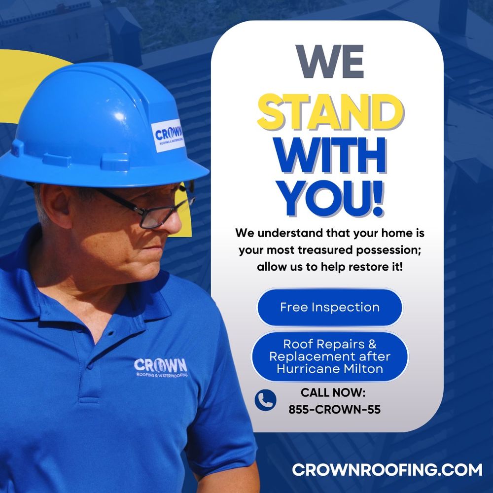 Slide of Crown Roofing & Waterproofing