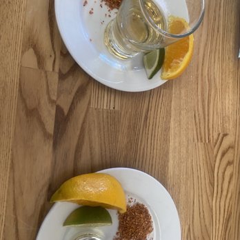 Vida Agave - Really yummy tequila. Love the tajin and orange touch - Tacos Near Me - Galveston, Texas Vida Agave - Really yummy tequila. Love the tajin and orange touch - Tacos Near Me - Galveston, Texas