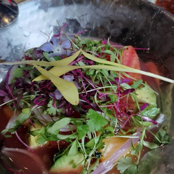 Oyamel - Aguachile de Sandia y tomate - Mexican Near Me - New York, New York