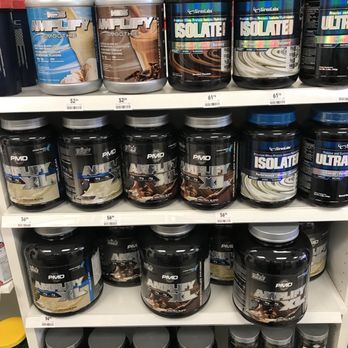 GNC - a shelf full of protein products - Health Markets Near Me - Springfield, Virginia GNC - a shelf full of protein products - Health Markets Near Me - Springfield, Virginia