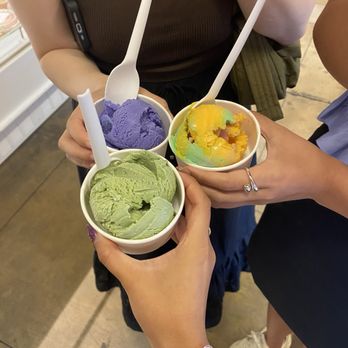 Fatty Mart - free ice cream! ube, green tea, rainbow - Sandwiches Near Me - Los Angeles, California Fatty Mart - free ice cream! ube, green tea, rainbow - Sandwiches Near Me - Los Angeles, California