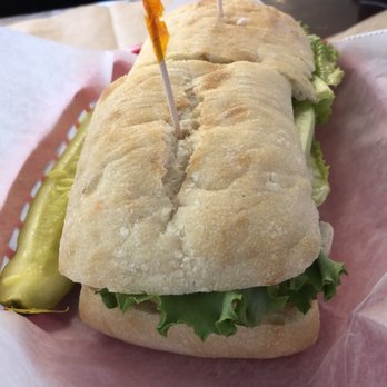 Far Land Provisions - Brie, Apple and honey mustard on chiabatta - Grocery Near Me - Provincetown, Massachusetts