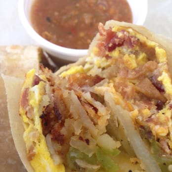 Fabulous Burger - Breakfast burrito with bacon. The bomb. - Burgers Near Me - Gardena, California