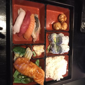 Avocado Sushi - Salmon bento box! - Sushi Bars Near Me - Staten Island, New York