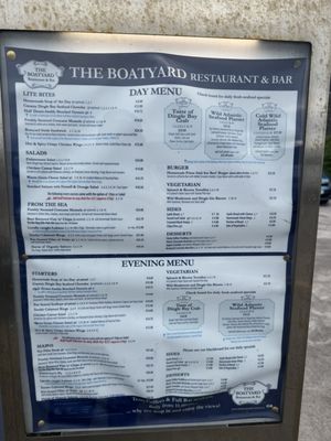 Menu photo 1 The Boatyard Restaurant Dingle, KY
