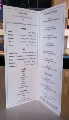 Menu photo 7 Petite Boheme Las Vegas, NV
