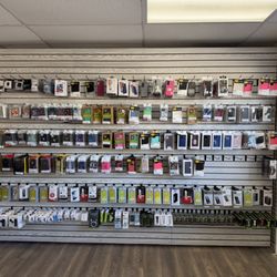 We carry accessories and cases for many devices both iPhone and Android. Including hard to find cases and glass.