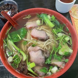 Roast Pork Hand-Pulled Noodles ($12.95) Roast Pork Hand-Pulled Noodles ($12.95)