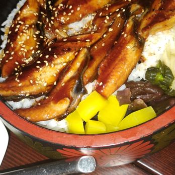 Umi 2 - Unagi Don - eel over rice with picked vegetables - Japanese Near Me - New Orleans, Louisiana Umi 2 - Unagi Don - eel over rice with picked vegetables - Japanese Near Me - New Orleans, Louisiana