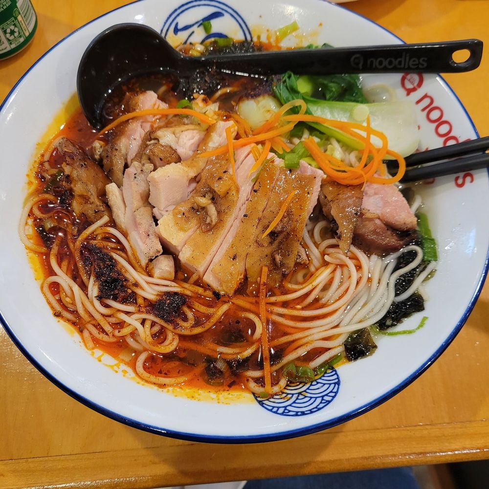 Q Noodles - Chicken leg noodle soup - Noodles Near Me - Cary, North Carolina Q Noodles - Chicken leg noodle soup - Noodles Near Me - Cary, North Carolina