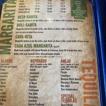 Casa Azul - Drink menu - Mexican Near Me - Coralville, Iowa Casa Azul - Drink menu - Mexican Near Me - Coralville, Iowa