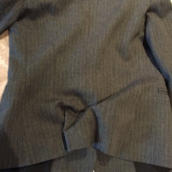 Freshscent Cleaners & Alteration - Blazer was dry cleaned like this, came out of bag with wrinkled at bottom - Laundry Services Near Me - Houston, Texas Freshscent Cleaners & Alteration - Blazer was dry cleaned like this, came out of bag with wrinkled at bottom - Laundry Services Near Me - Houston, Texas