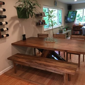 Teak Me Home - Emery table and Belleni bench. - Furniture Stores Near Me - Emeryville, California Teak Me Home - Emery table and Belleni bench. - Furniture Stores Near Me - Emeryville, California