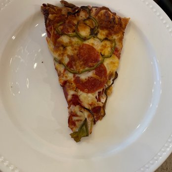 Pizza Factory - Pepperoni / bell pepper thin crust - Pizza Near Me - Fate, Texas