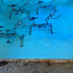 Aqua Cycling Corp - The pool before the work out begins.