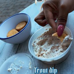 Delish. Trout dip! Delish. Trout dip!