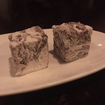 SPQR - Complementary chocolate marshmallows - Italian Near Me - San Francisco, California SPQR - Complementary chocolate marshmallows - Italian Near Me - San Francisco, California