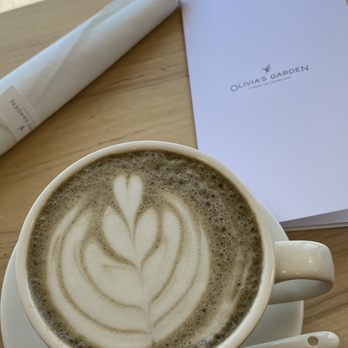 Olivia’s Garden - Hojicha sesame latte - Florists Near Me - Toronto, Ontario