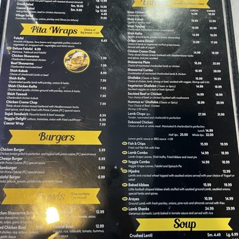 Prime Cuisine - Menu (Feb 2025) - Middle Eastern Near Me - Northville, Michigan