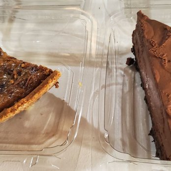 Sweet Provisions - a slice of chocolate cake and a piece of pie - Ice Cream & Frozen Yogurt Near Me - Scottsdale, Arizona Sweet Provisions - a slice of chocolate cake and a piece of pie - Ice Cream & Frozen Yogurt Near Me - Scottsdale, Arizona