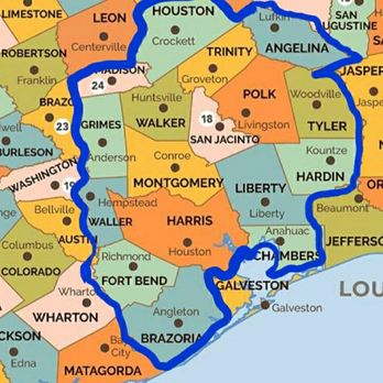 NS Electrical - NS Electrical Service Areas by Texas Counties - Electricians Near Me - Conroe, Texas